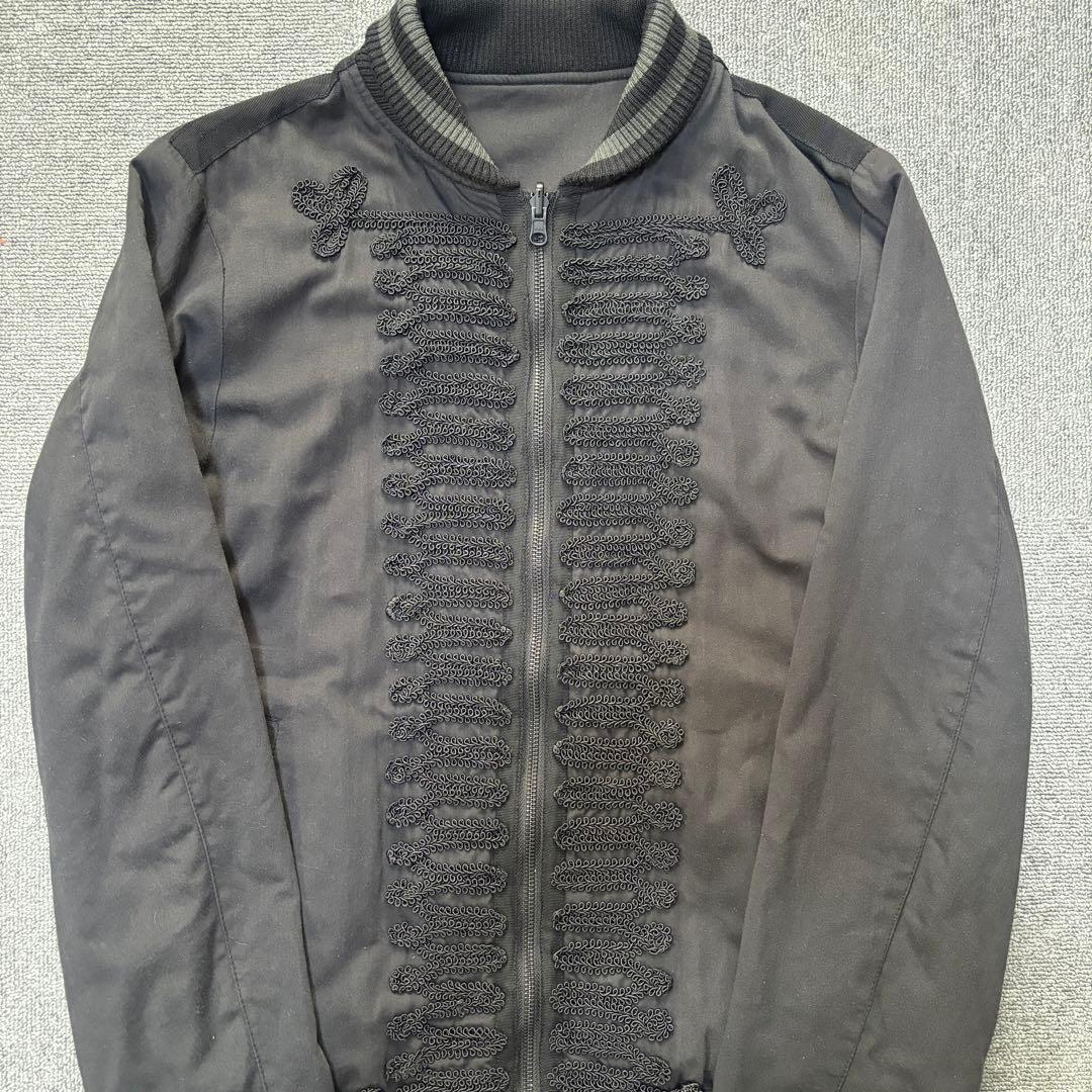 BEAMS ナポレオンジャケット リバーシブル ジップアップブルゾン