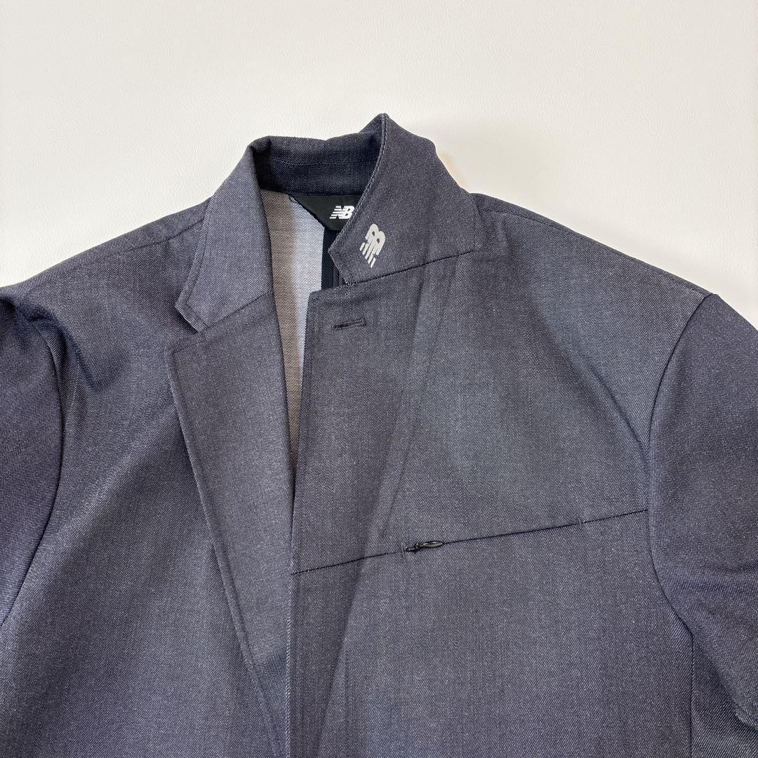 美品【XLサイズ】ニューバランス ジャケット MET24 Denim ストレッチ