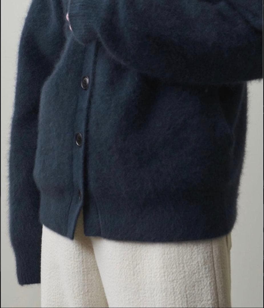 steven alan シャギーニット　ハミルトンラムズウール　カーディガン