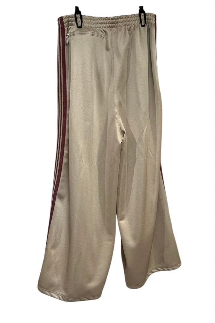 needles 25ss H.D.Track Pantアイボリー×ピンクSサイズ