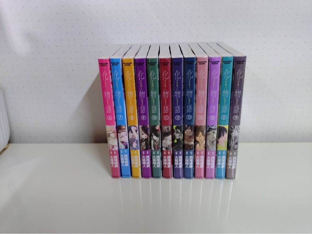【全巻初版帯付き】化物語　新品未開封が多数