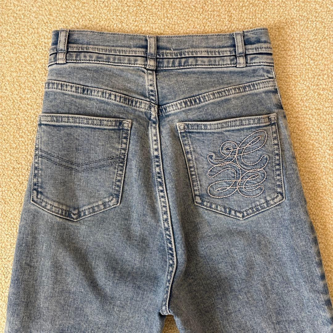 SNIDEL Sustainableストレッチフレアデニムパンツ