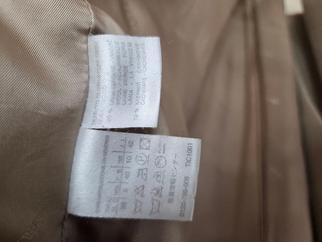 Max Mara カシミヤ混 白タグ　ロングコート　ベージュ イタリア製