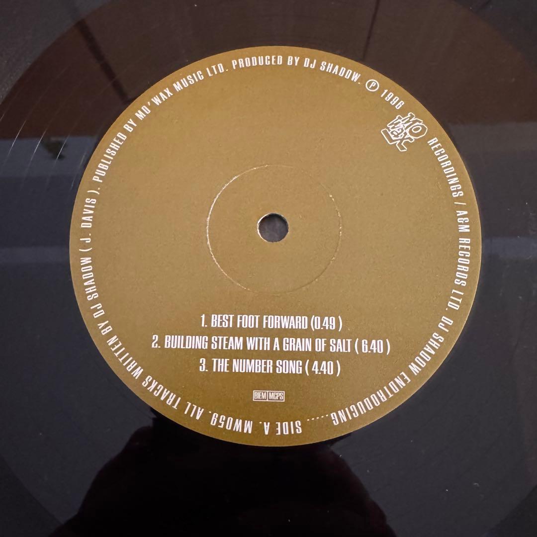 DJ Shadow Endtroducing... レコード2枚組