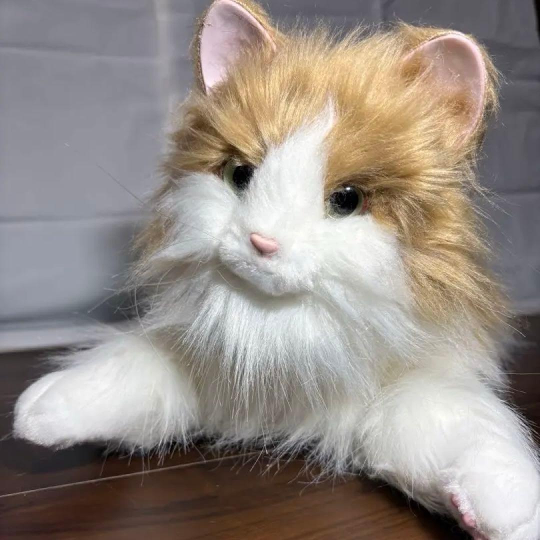 しっぽふりふり あまえんぼうねこちゃん 猫ぬいぐるみ 動く猫 鳴き声