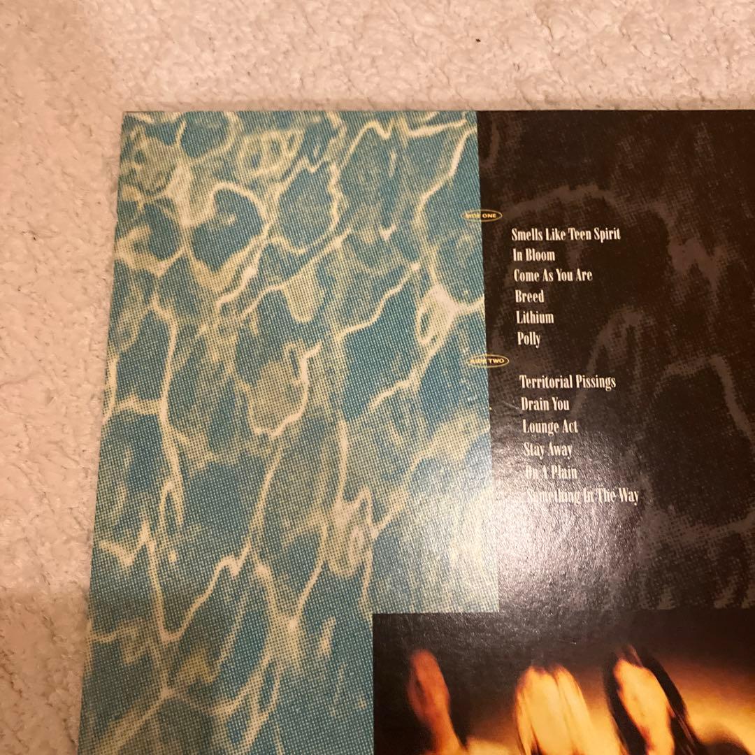 当時物　ニルヴァーナ ネヴァーマインド ／レコード EU盤