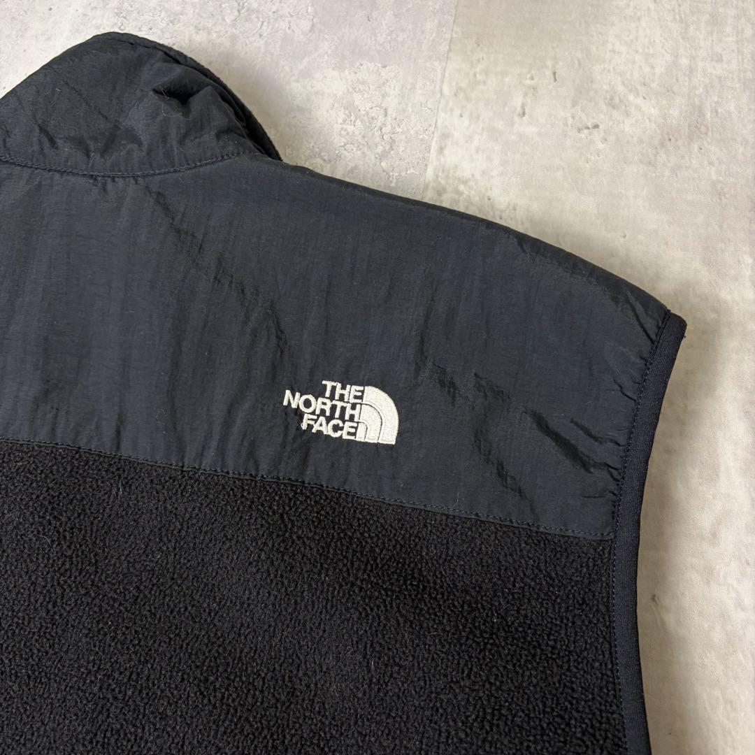 USA製 THE NORTH FACE フリースベスト デナリベスト L 黒
