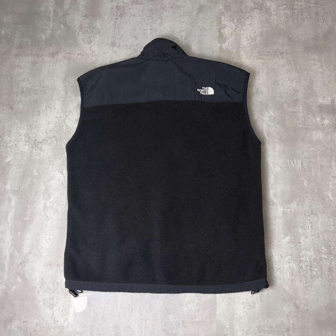 USA製 THE NORTH FACE フリースベスト デナリベスト L 黒