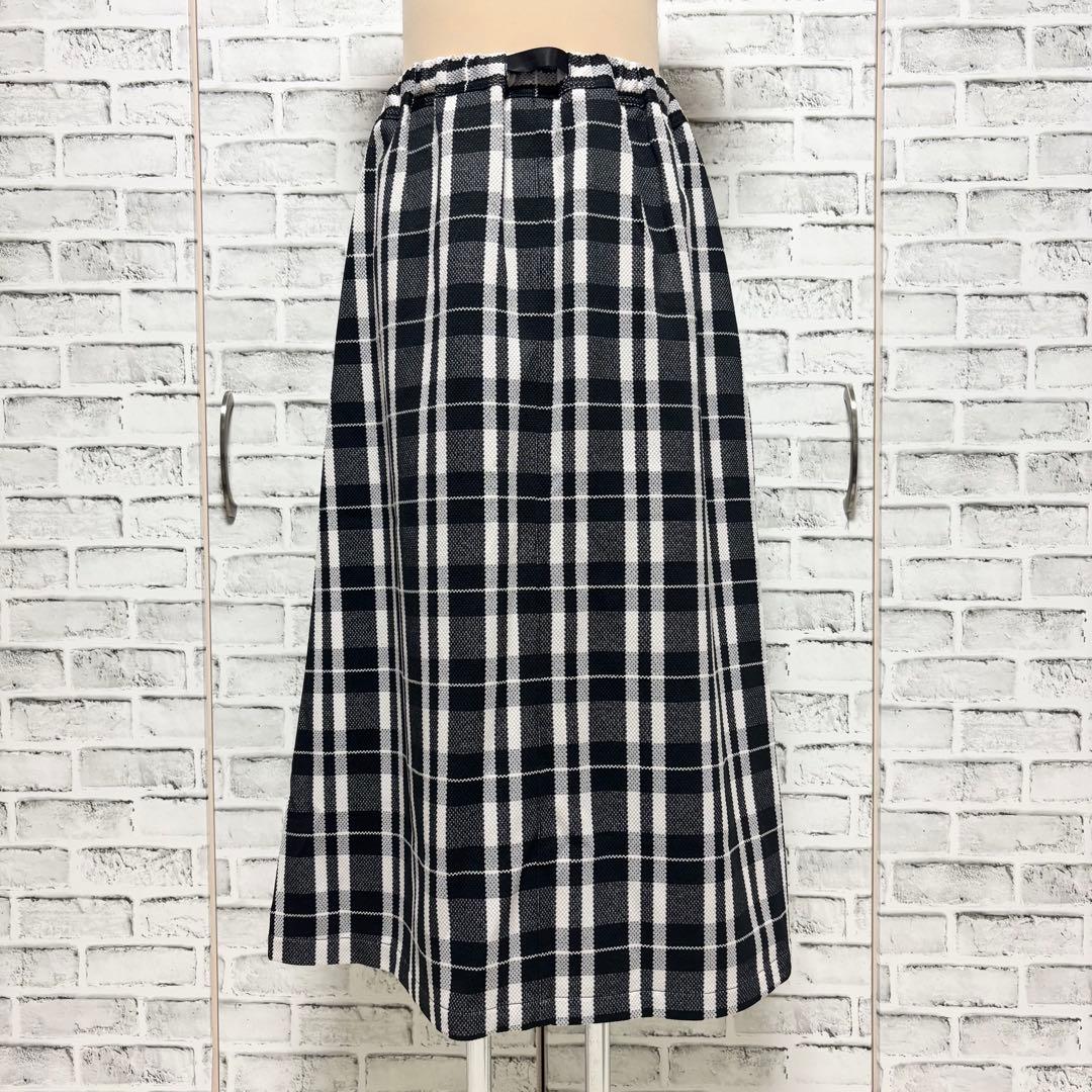 BEAMS BOY×GRAMICCI 別注 ロングスカート フレア チェック柄