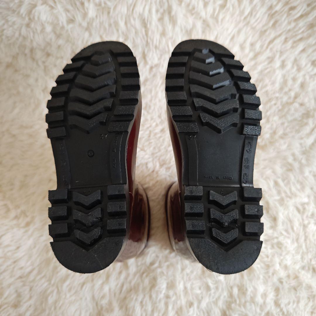 バーバリー BURBERRY ノバチェック レインブーツ 23.5cm 長靴