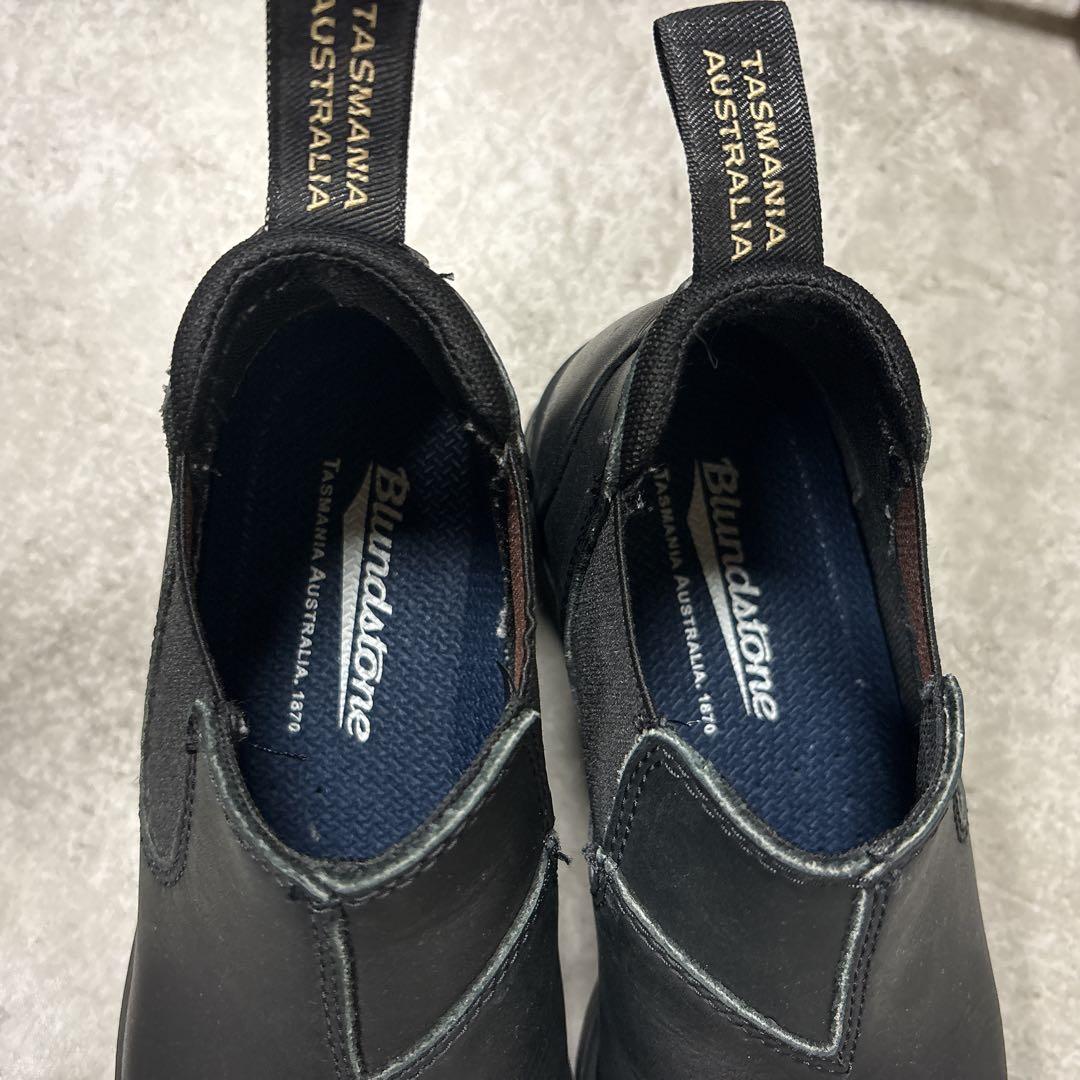 Blundstone ブランドストーン 黒 レザー サイドゴアブーツ サイズ4