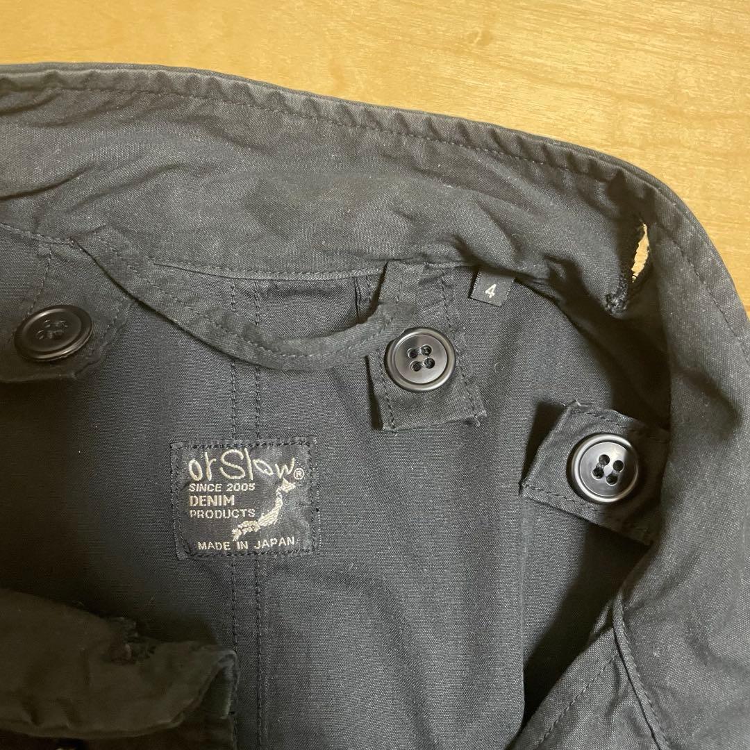 オアスロウ m65 フィッシュテールコート　ブラック 4 XL