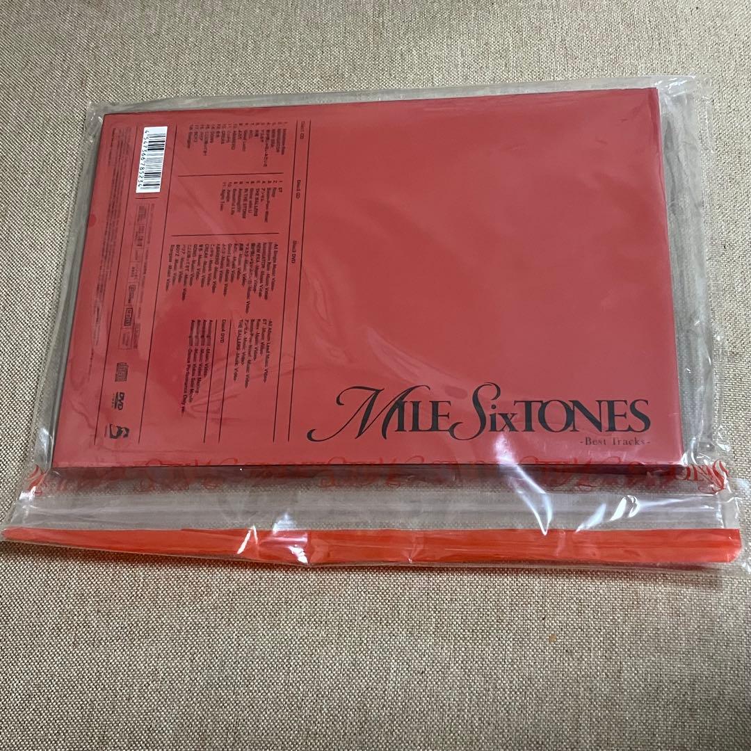SixTONES MILESixTONES ベストアルバム 初回盤A DVD