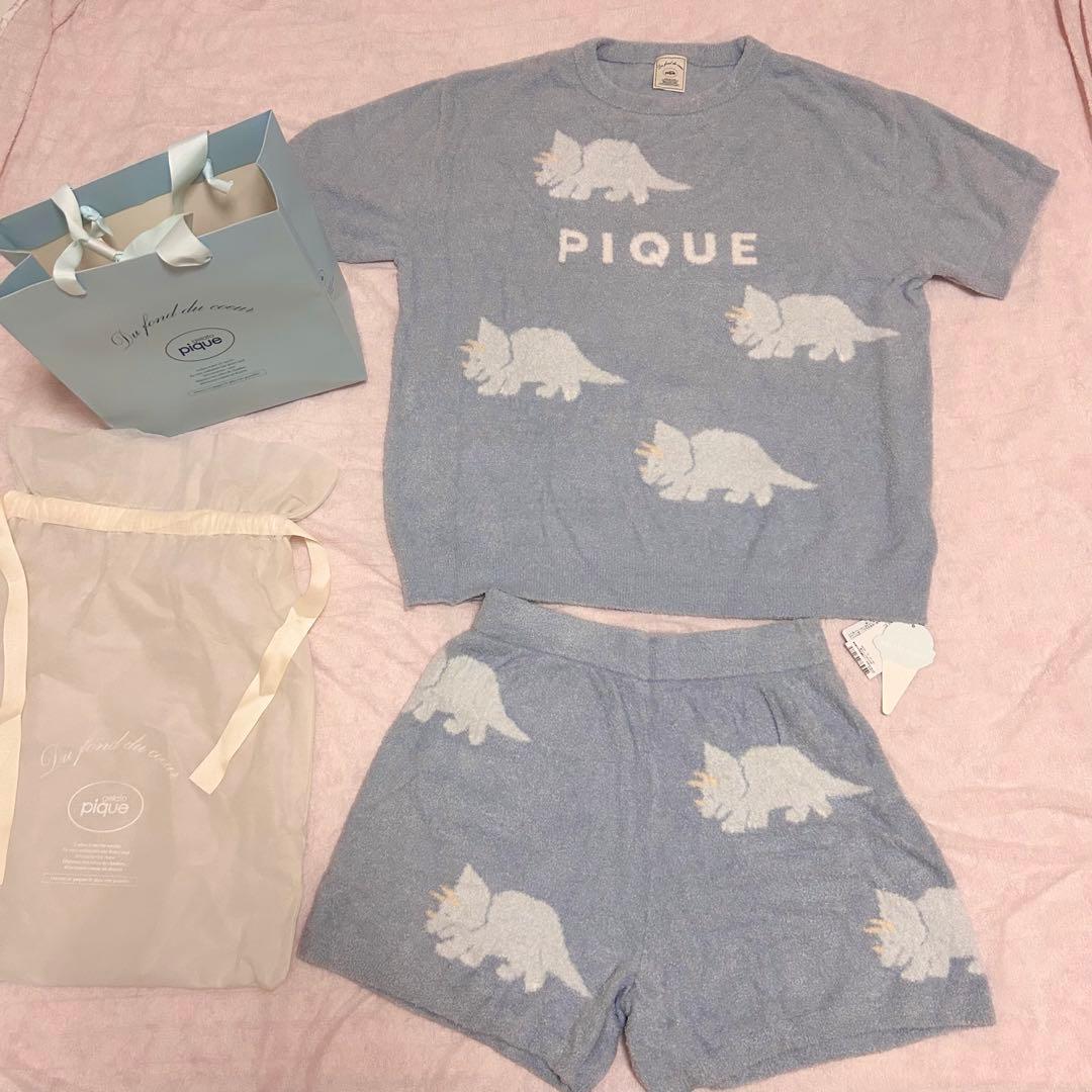 gelato pique ジェラートピケ プルオーバー＆ショートパンツセット