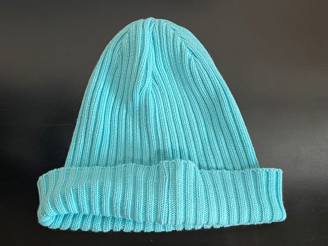 帽子 Supreme 2017ss overdyed beanie Ice Blue