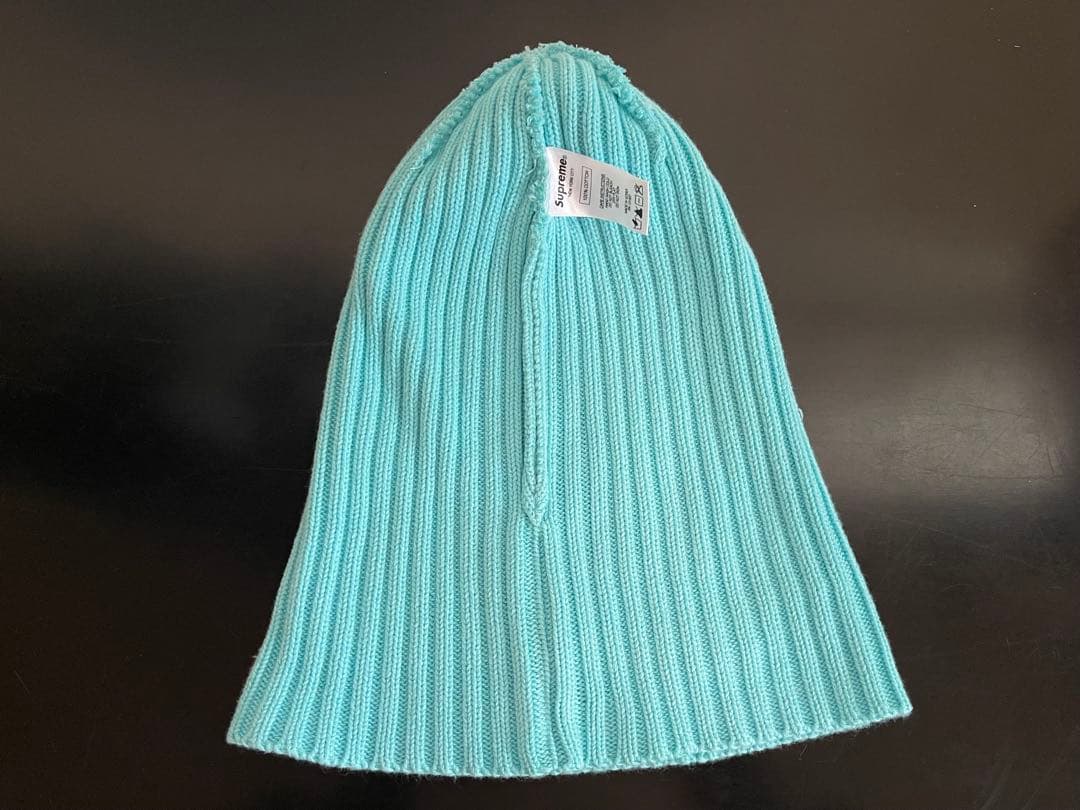 帽子 Supreme 2017ss overdyed beanie Ice Blue