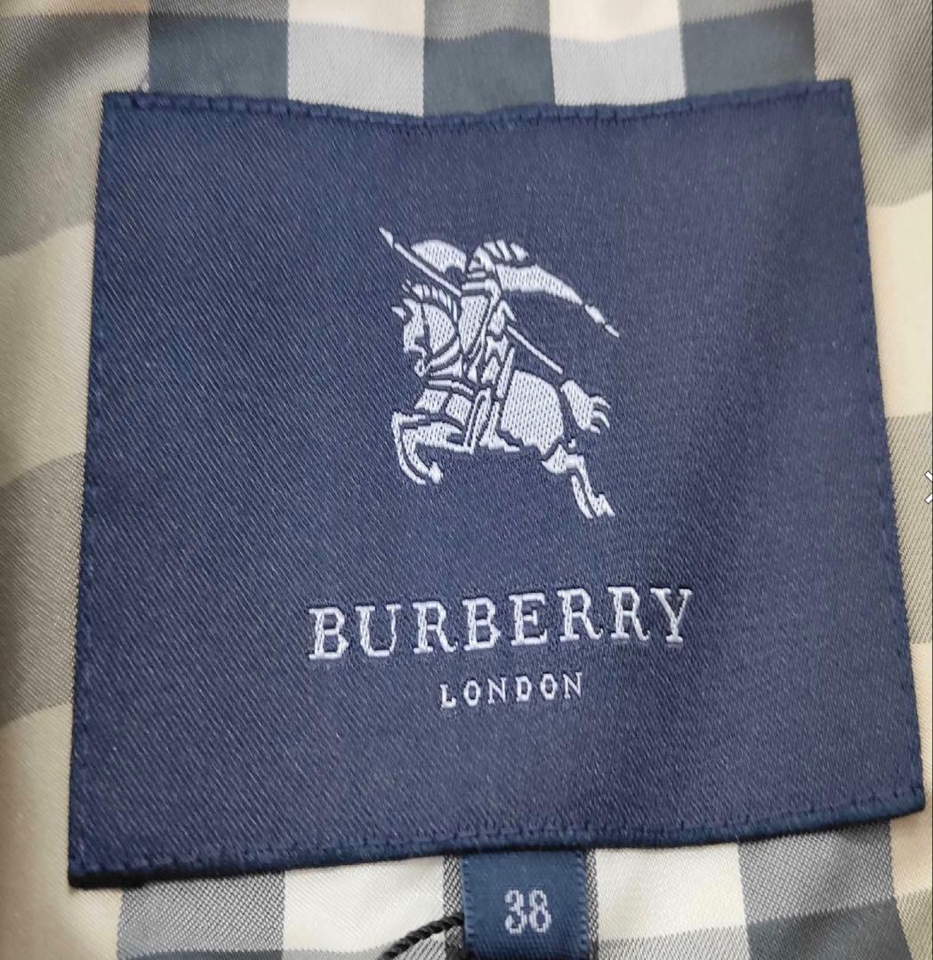 【春コーデ】BURBERRY ナイロン スプリングコート ノバチェック（M）