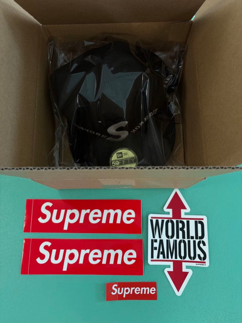 帽子 Supreme run S Logo New Era 7 3/4