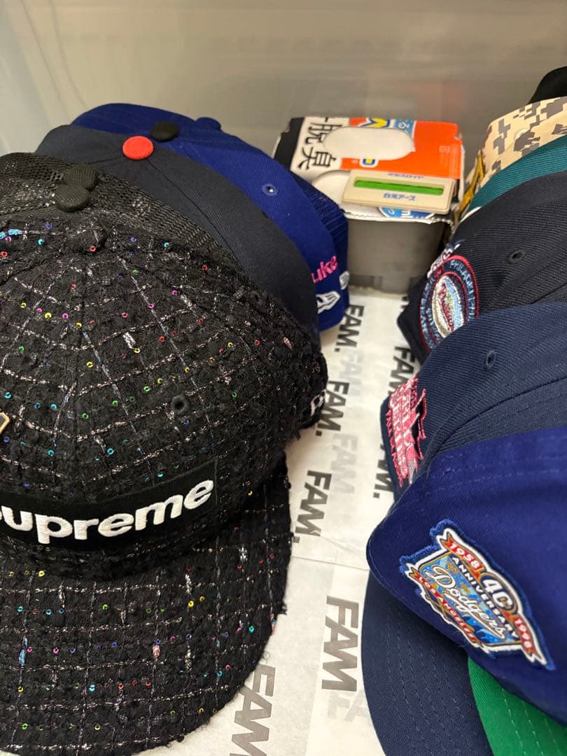 帽子 Supreme run S Logo New Era 7 3/4