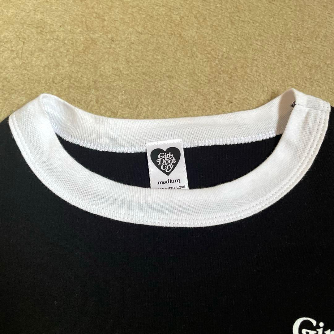 【レア】Girls Don't Cry LOGO RINGER BABY TEE