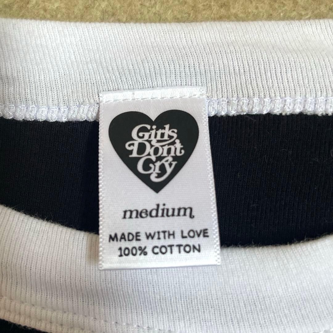 【レア】Girls Don't Cry LOGO RINGER BABY TEE