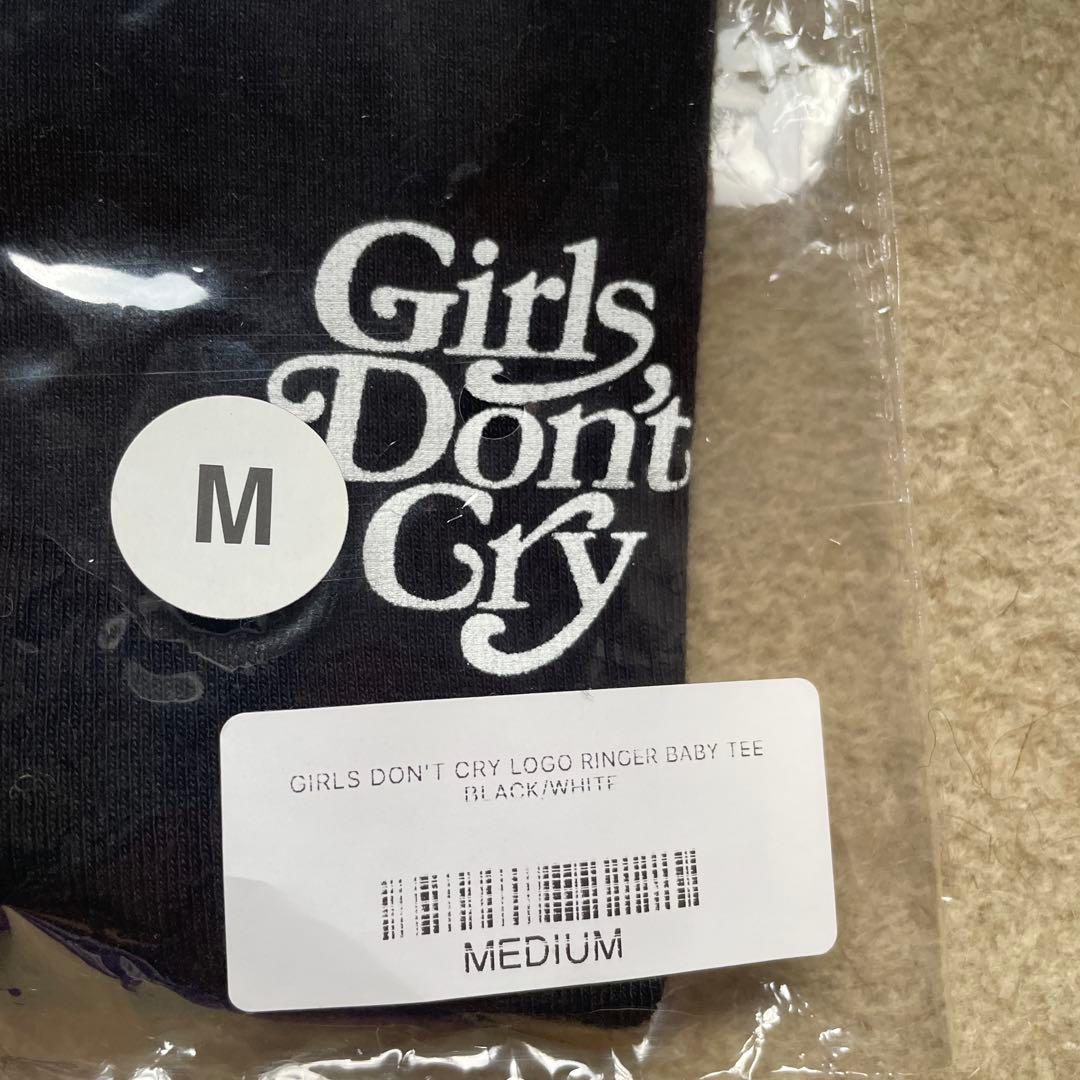 【レア】Girls Don't Cry LOGO RINGER BABY TEE