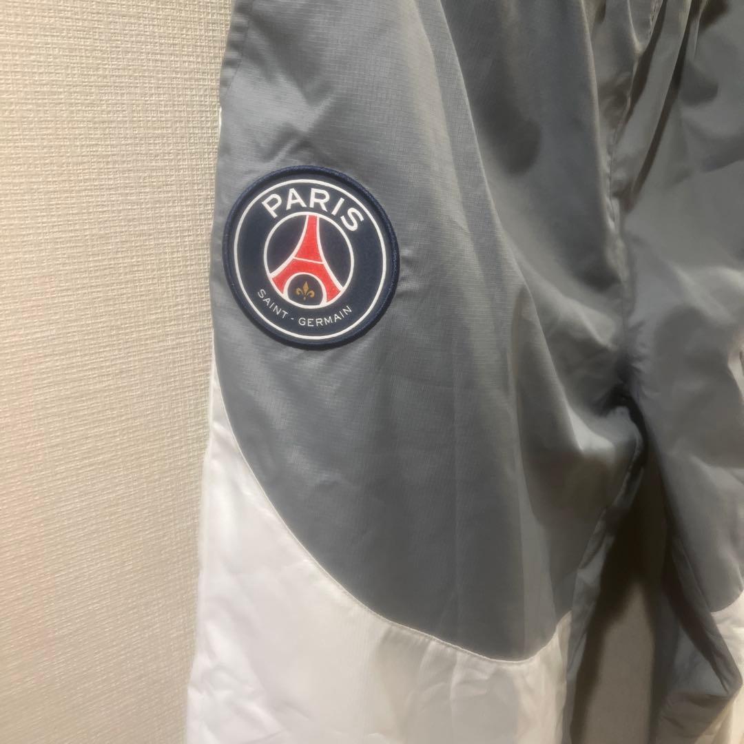Paris Saint-Germain トラックパンツ グレー/ホワイト