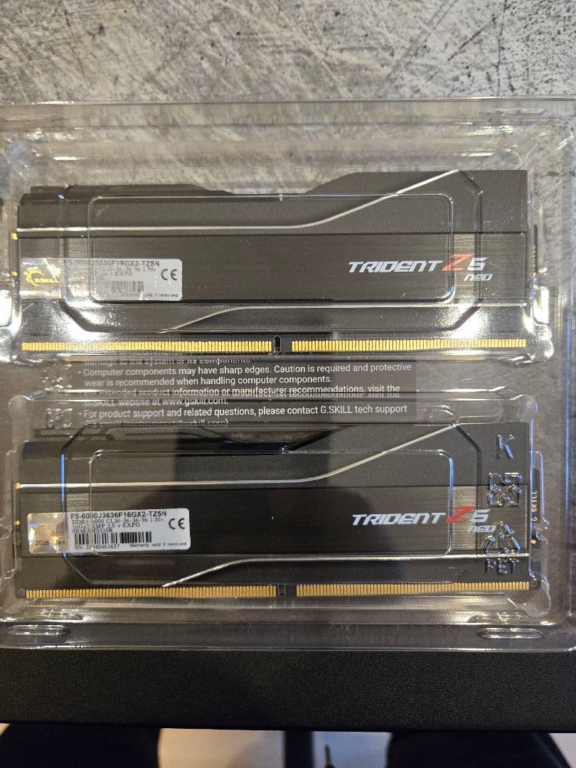 メモリー G.Skill TRIDENT Z5 neo
