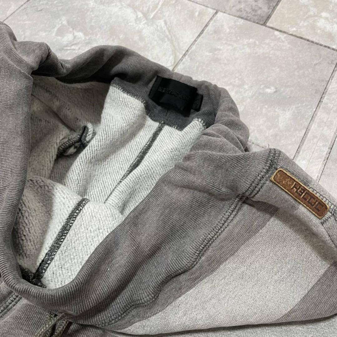 MADHECTIC sweat pants スウェット ボーダー 裾ドローコード