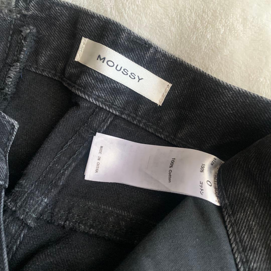 moussy★CROSS WAIST WIDE STRAIGHT サイズ0