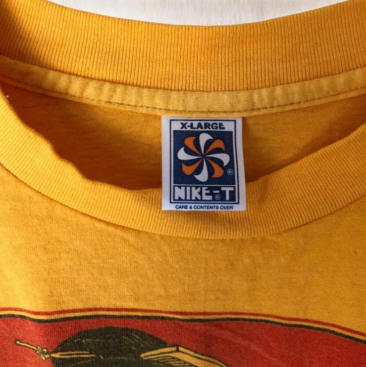 NIKE 浮世絵 芸者 Tシャツ 風車タグ L アート 80s 極美品 USA製