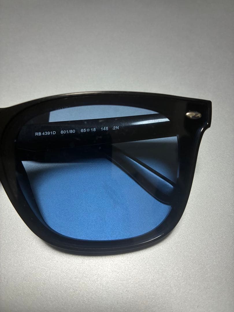 Ray-Ban レイバン RB4391D ブラック ブルーレンズ サングラス