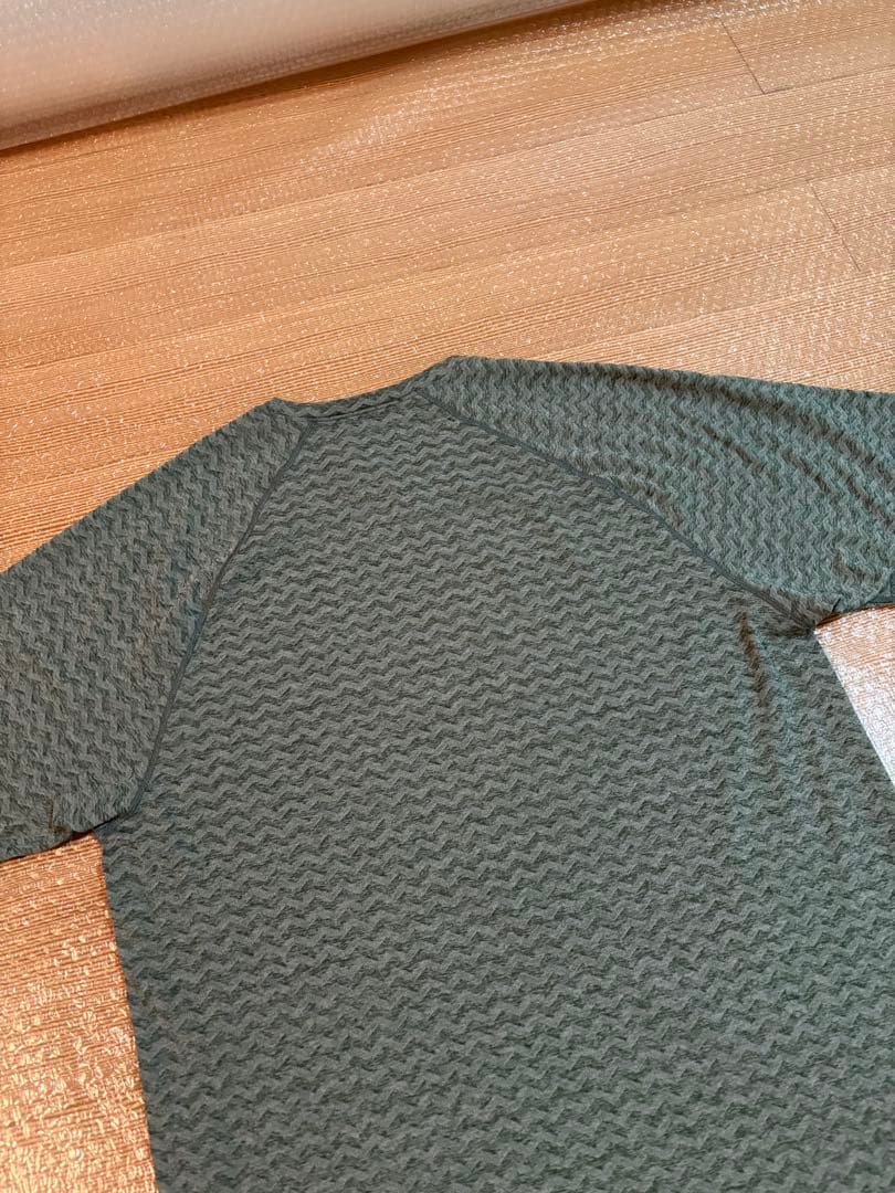 パタゴニア リッジフローシャツ M 美品 グリーン系カラー