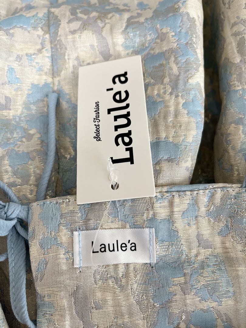 新品　laulea ジャガード　キャミソール　親子お揃い　110 120 2点