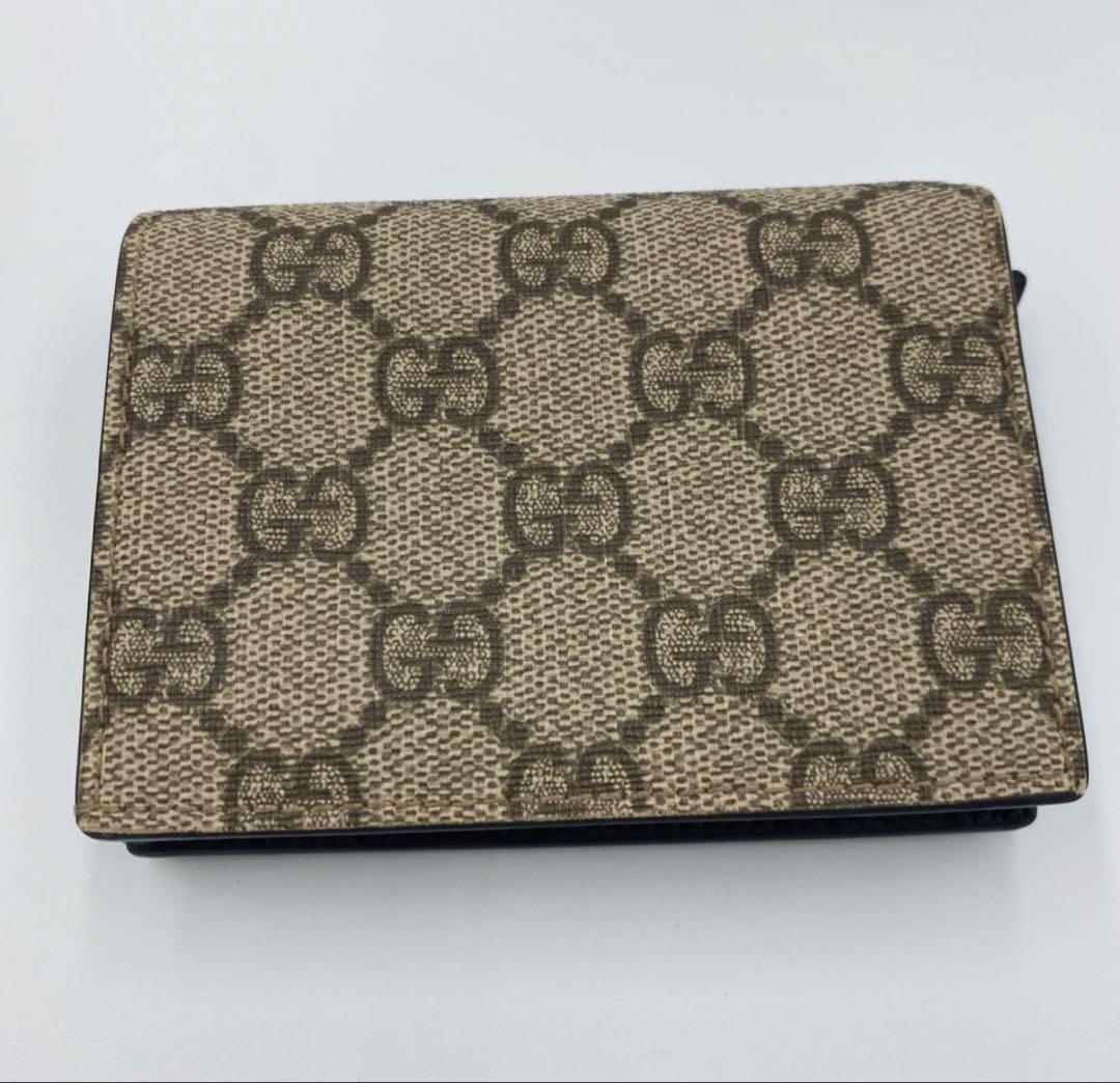 ！新品同然！　GUCCI グッチ 折り財布