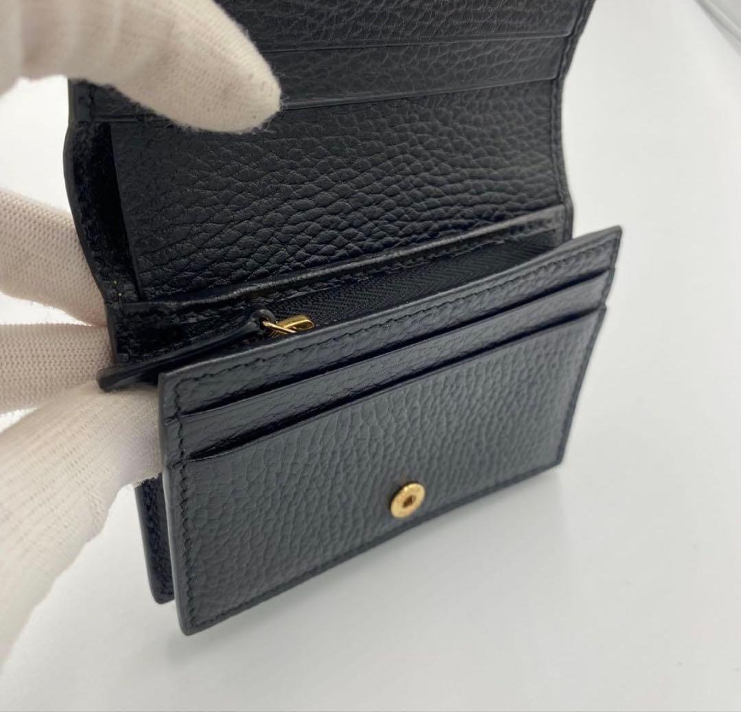 ！新品同然！　GUCCI グッチ 折り財布