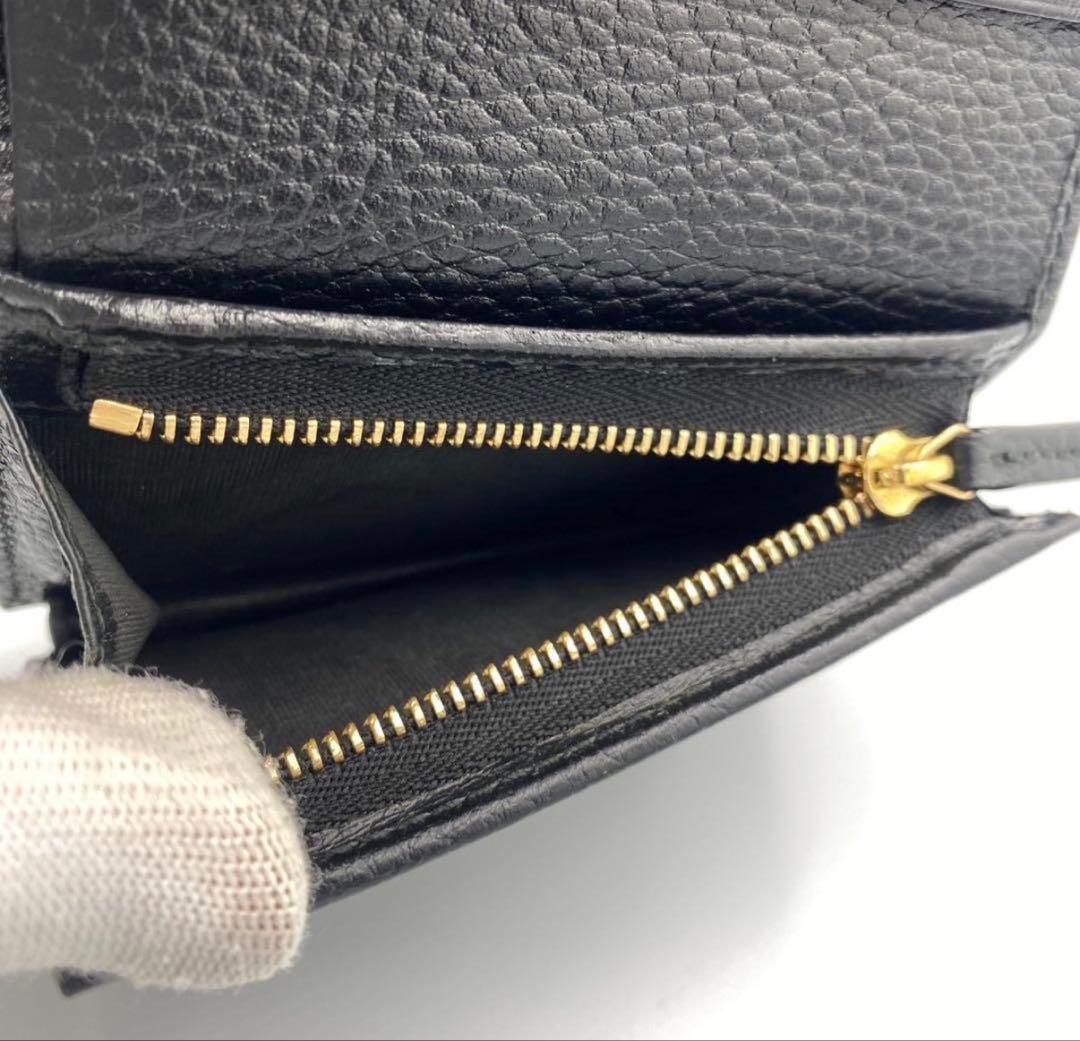 ！新品同然！　GUCCI グッチ 折り財布