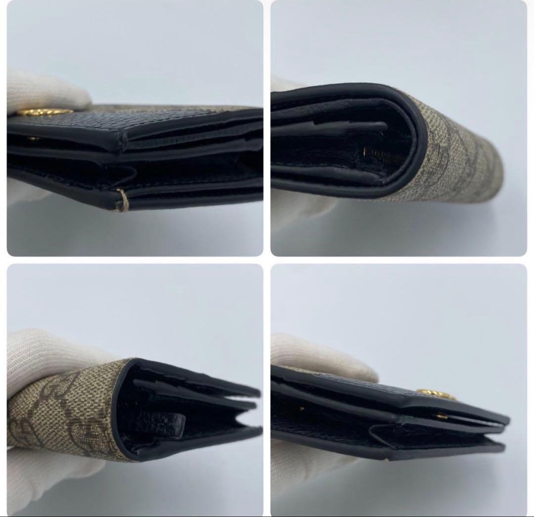 ！新品同然！　GUCCI グッチ 折り財布