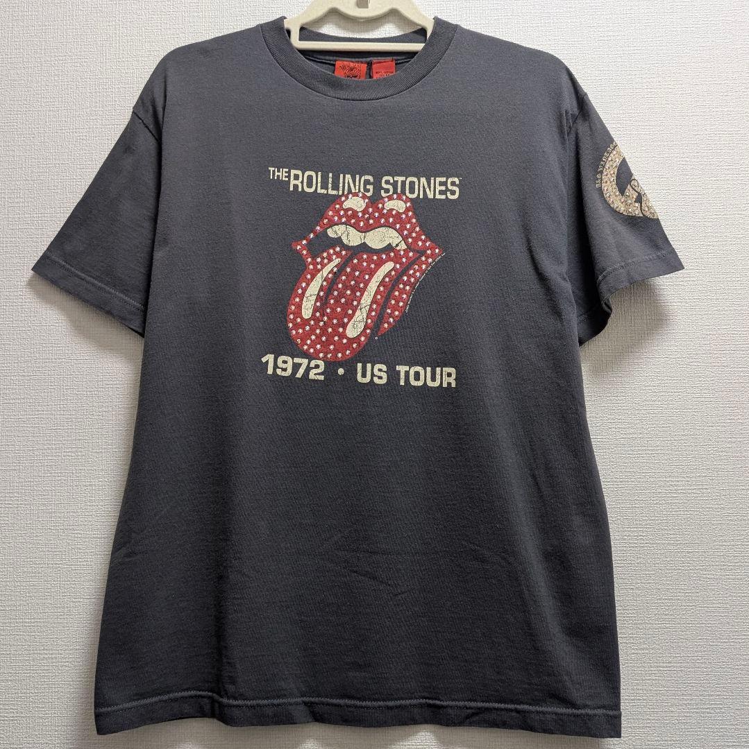 美品☆A&G × ローリングストーンズ ラインストーンTシャツ BC ETHIC