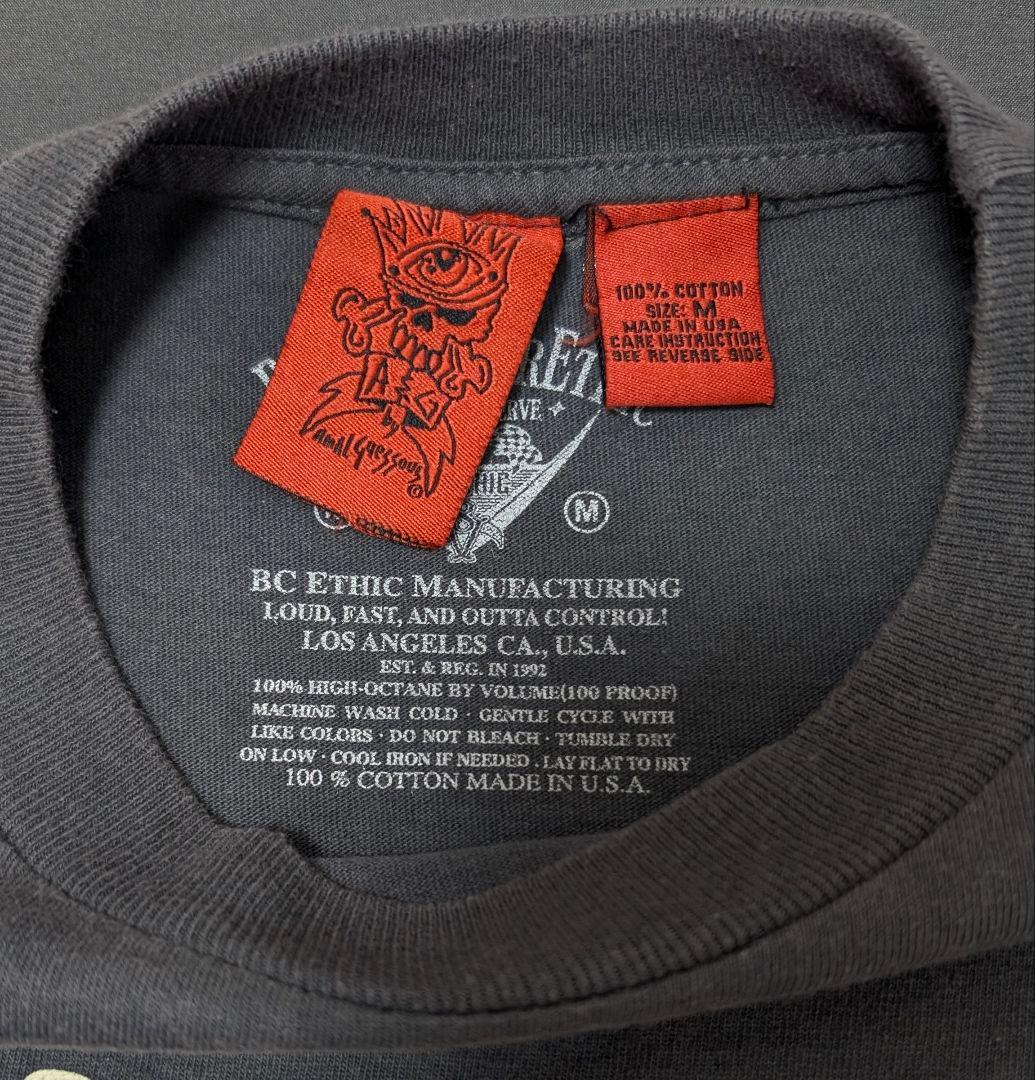 美品☆A&G × ローリングストーンズ ラインストーンTシャツ BC ETHIC