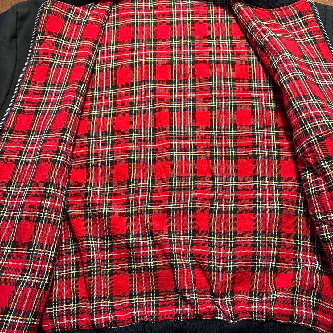 イギリス製　デッドストック　ボンバージャケット　黒　XL