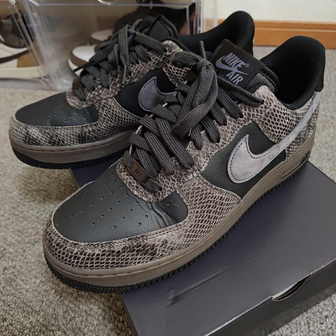 靴 Nike Air Force 1 Low \"Snakeskin\" 27cm