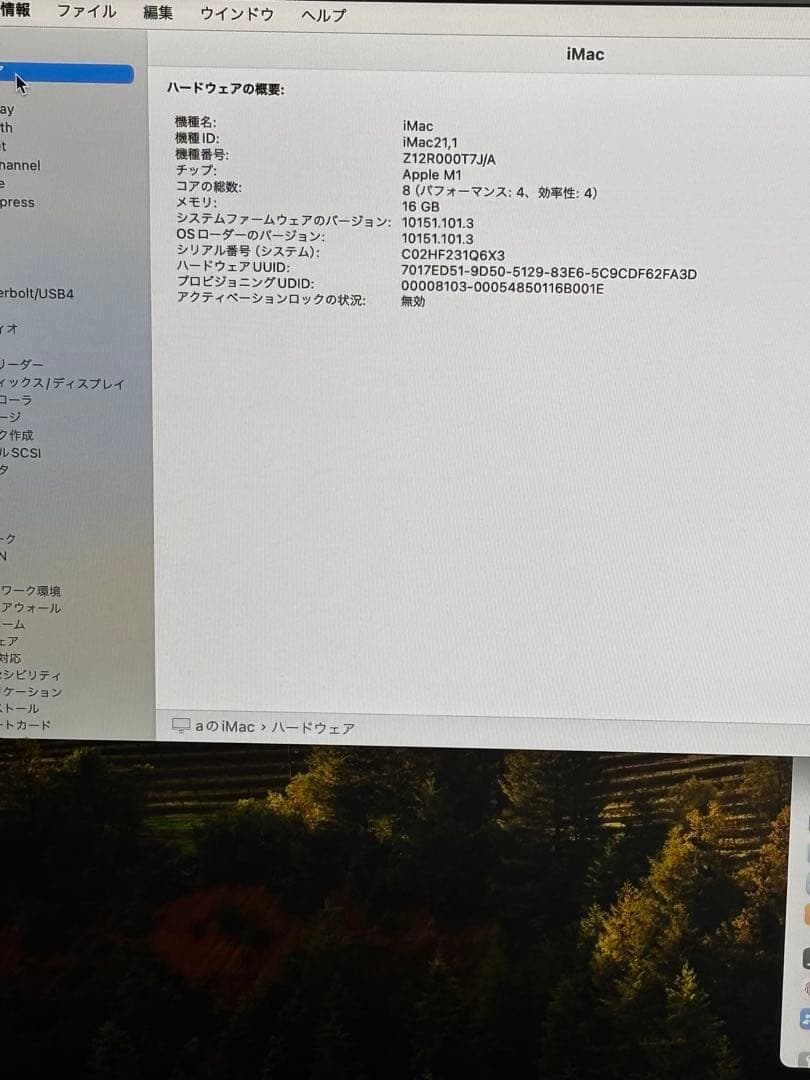 Apple iMac M1 シルバー 24インチ 16GB 1TB