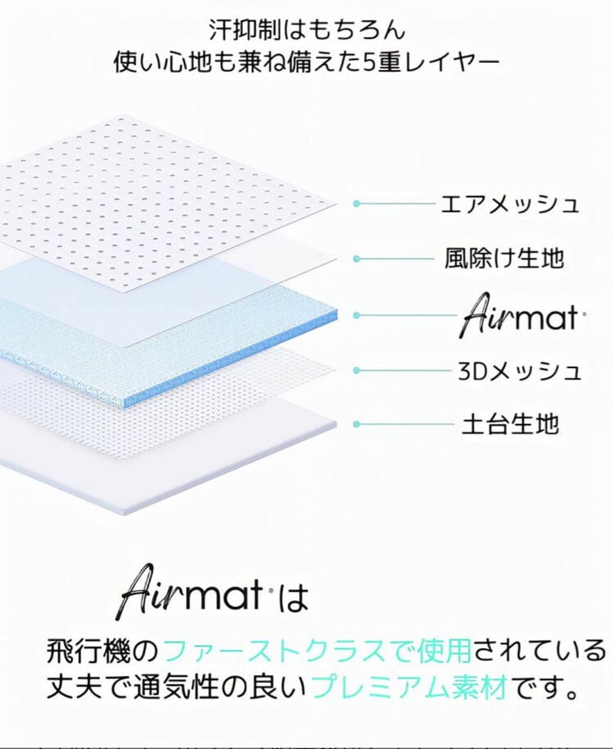 airluv ベビーシート エアラブ ロリポップ クリーム/替えフィルター付き