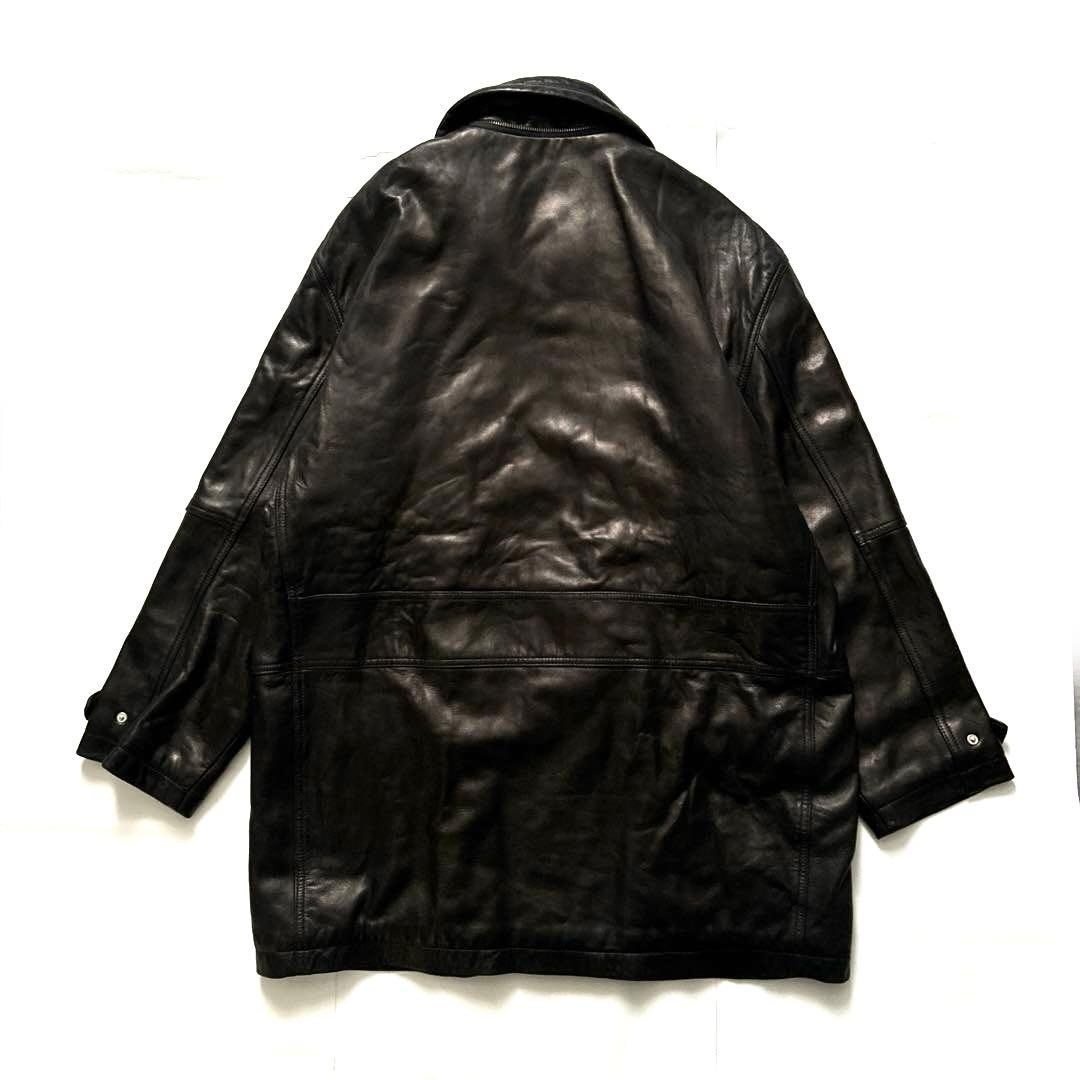 専用　90sルイフェローLouis Feraud羊革コートLサイズ