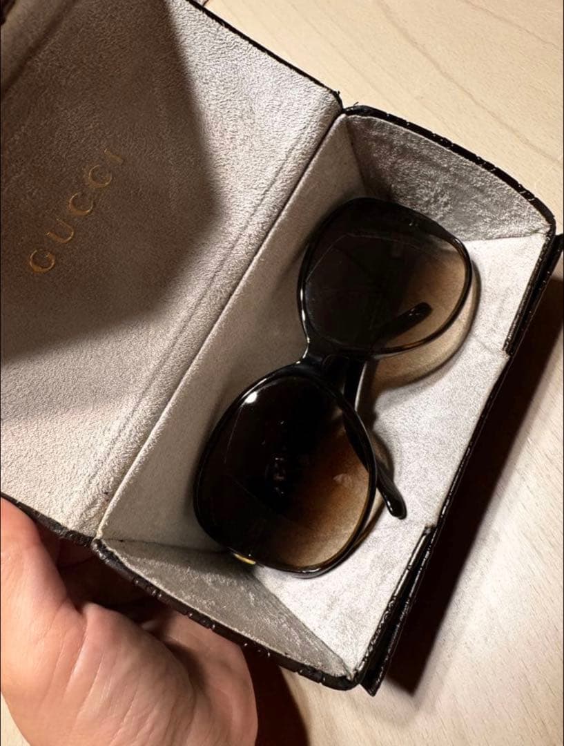 【美品】GUCCI サングラス GG3525/K/S GGハート
