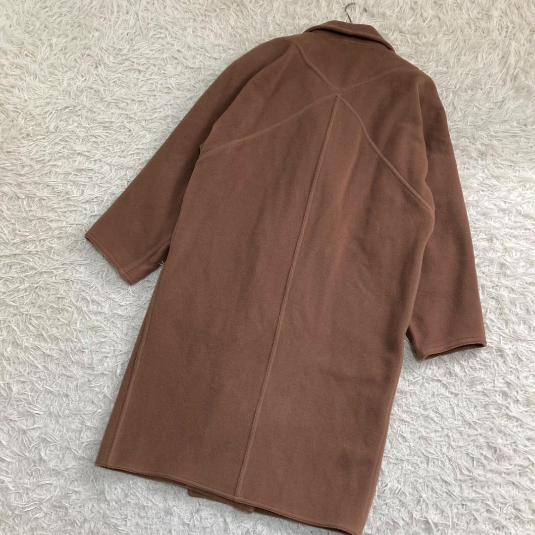 17515✨フェンディ 365 ヴィンテージ カシミヤ混 ダブル リバーコート