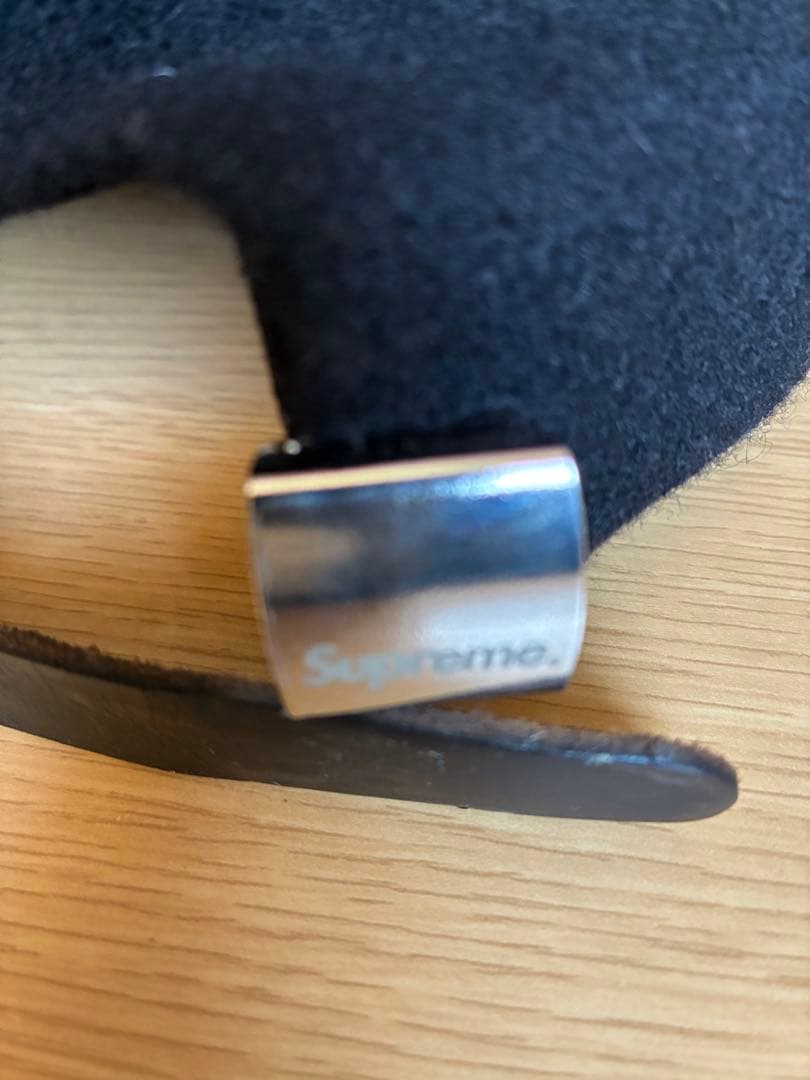 supreme フェルトキャップ　Sロゴ