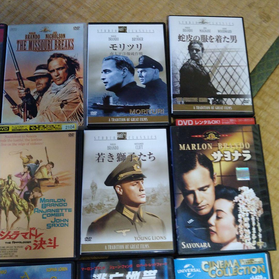 マーロン・ブランド 映画 DVD 25枚セット 名作 MARLON BRANDO