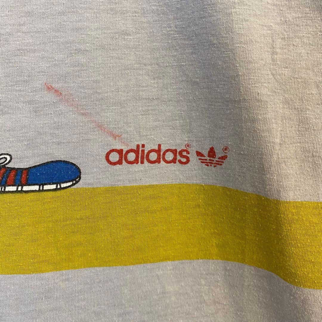 Ms213 古着　希少　レア　ヴィンテージ アディダス×ディズニー　Tシャツ
